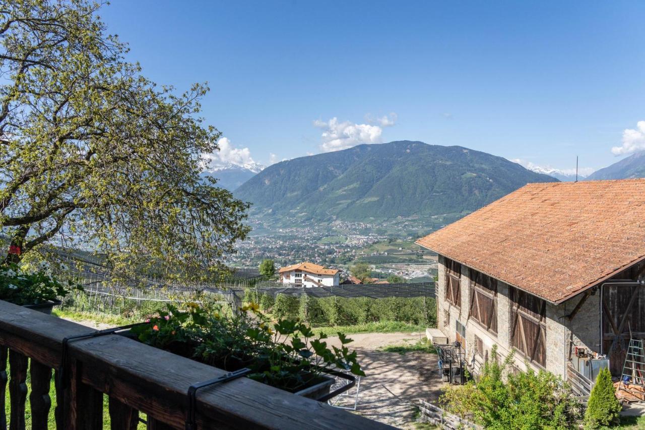 Ferienwohnung Brunjaunhof Schenna Exteriör bild