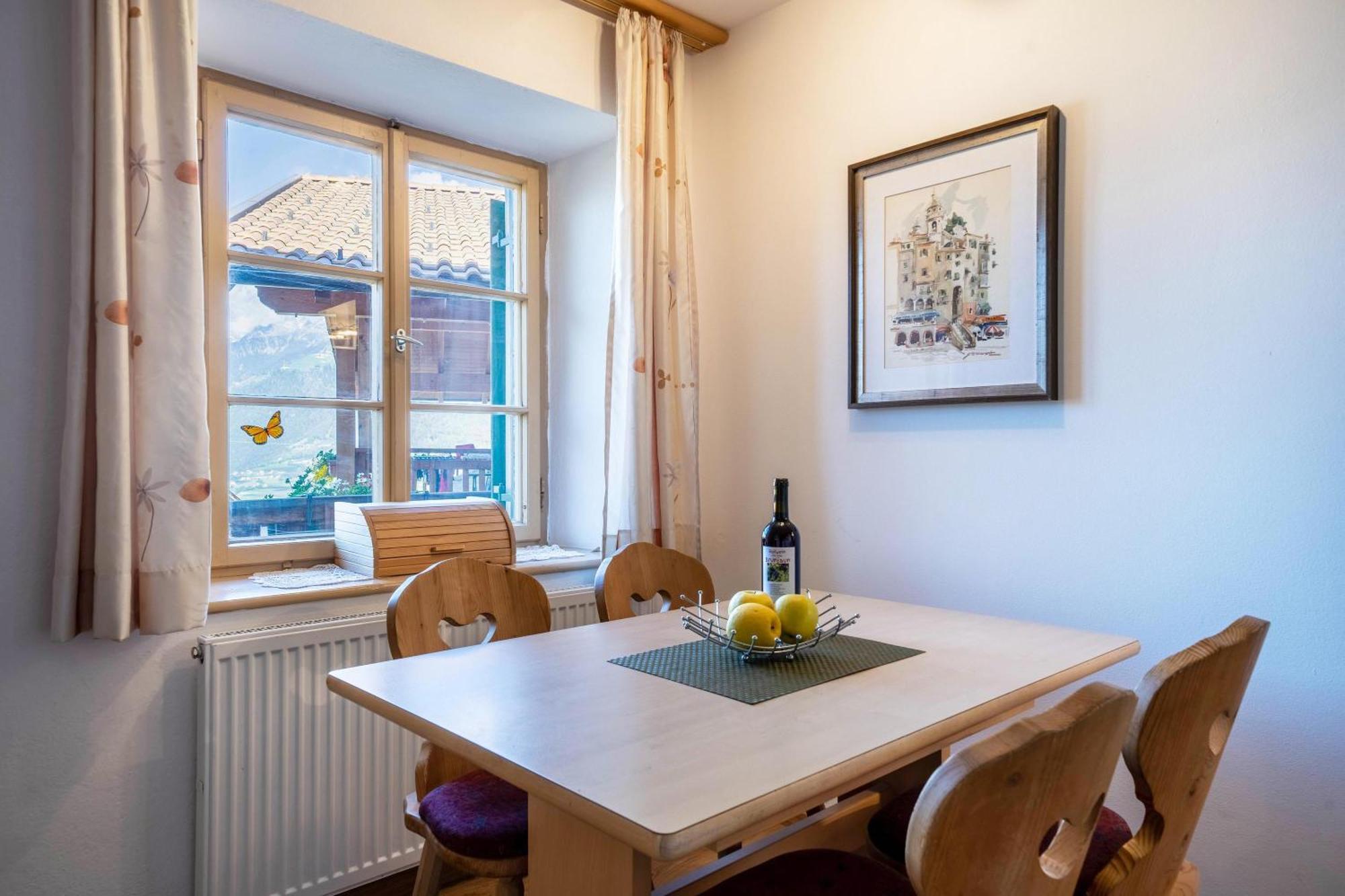Ferienwohnung Brunjaunhof Schenna Exteriör bild